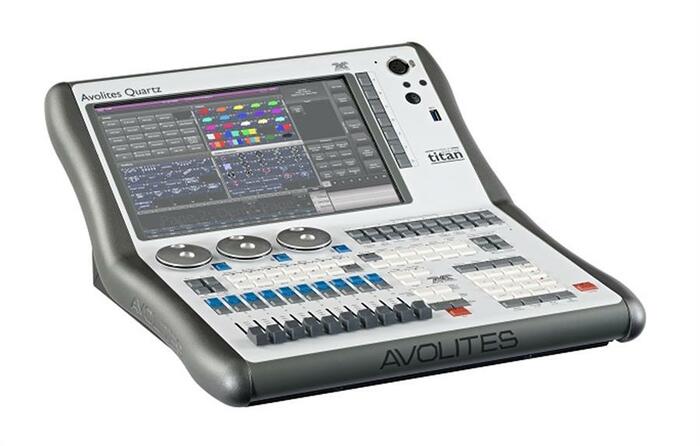 Avolites Quartz Lighting Control Console With 16 Universes And 10 Playback Faders