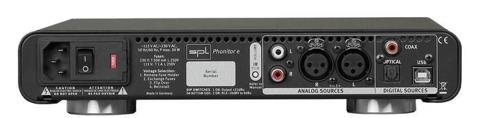 SPL PHONITOR-E+DAC Phonitor E Headphone Amplifier + DAC