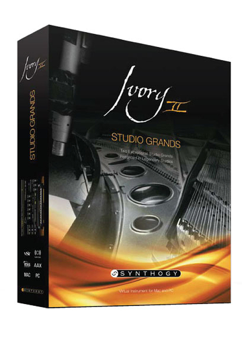 Synthogy IVORY2-STUDIO-GRND-E Ivory II Studio Grands [DOWNLOAD VERSION] Virtual Piano Software