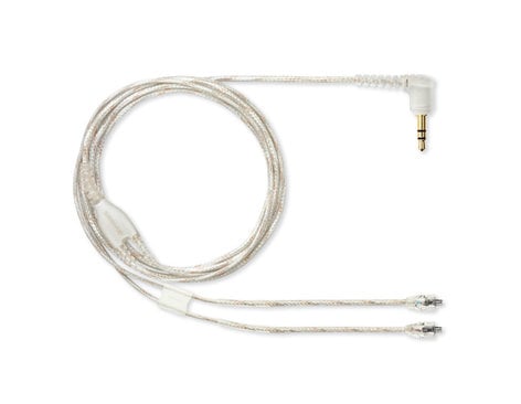 Shure EAC46CLS 46" Replacement Detachable In-Ear Cable, Clear