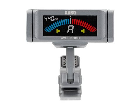 Korg AW-LT100B Clip-On Bass Tuner With Color Display