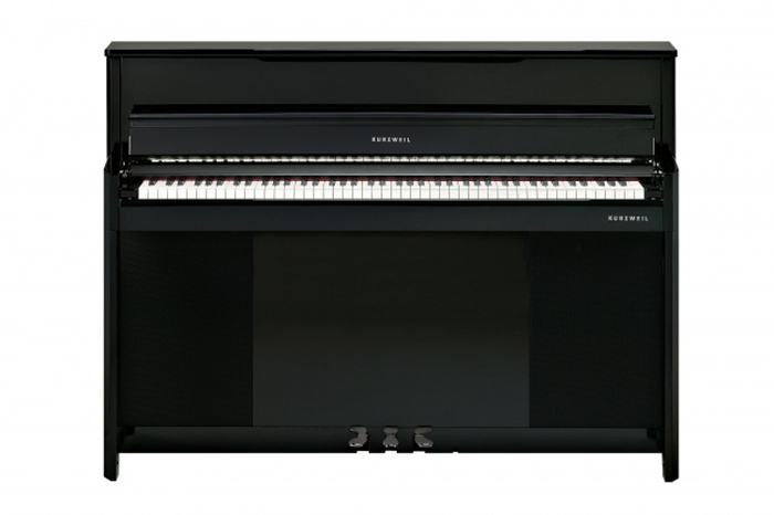 Kurzweil CUP1-EP Compact Digital Upright Piano, Ebony