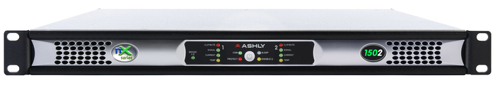 Ashly nX1502 2 x 150 Watts @ 2 Ohms Power Amplifier NX1502