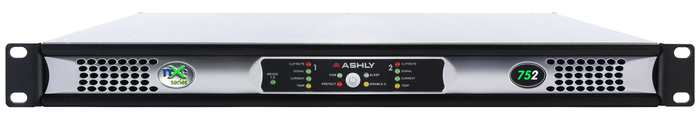 Ashly nXe752 2-Channel Network Power Amplifier, 75W At 2 Ohms