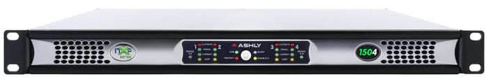 Ashly nXp 1504 4 x 150 Watts @ 2 Ohms Network Power Amp with Protea DSP NXP1504