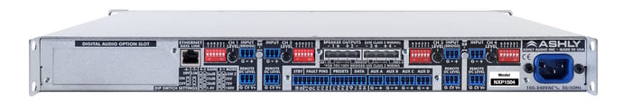 Ashly nXp1504 4-Channel Network Power Amplifier, 150W At 2 Ohms With Protea DSP