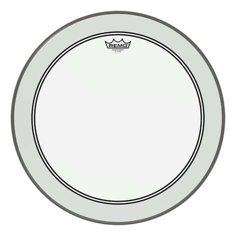 Remo P3-1322-BP 22" Clear PowerStroke 3 Bass Drum Head