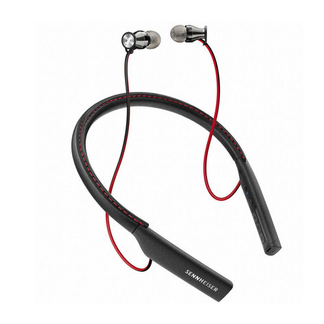 Sennheiser HD 1 M2 IEBT In-Ear Wireless Headphones HD1-M2-IEBT