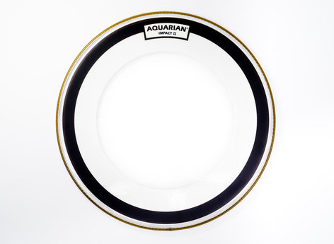 Aquarian Drumheads IMPII-22 22" Impact II Clear Bass Drum Head IMPII-22-AQUARIAN