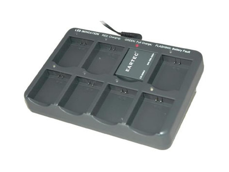 Eartec Co CHLX8E 8 Bay Battery Charging Base CHLX8E