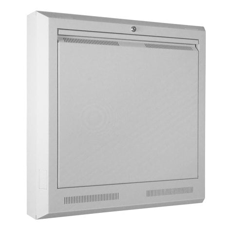 Lowell LWTR-3S 3RU Tilt-Open Surface Mount Wall Rack, Black LWTR-3SB