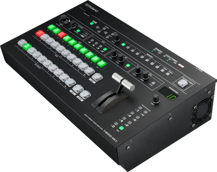 Roland System Group V-800HD MKII Multi-Format Video Switcher with 16 Inputs and 8 Cross Points V-800HD-MKII
