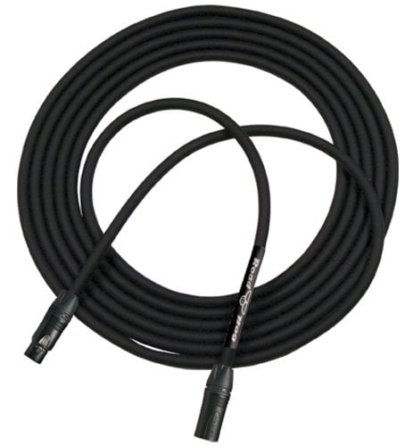 Rapco HOGM-1.K 1' Roadhog Series XLRF To XLRM Microphone Cable