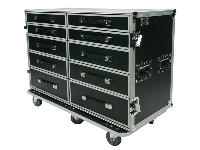 Elite Core Audio OSP PRO-WORK-SXS ATA Side by Side Drawer Case OSP-PRO-WORK-SXS