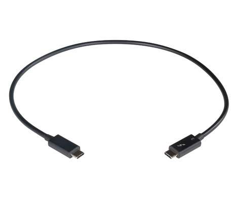 Sonnet TCB-TB3-1M 1m Thunderbolt 3 Cable, 40Gpbs, Black TCB-TB3-1M