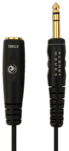 D`Addario PW-EXT-HD-20 20 Ft 1/4" Female To Male Straight Headphone Extension Cable