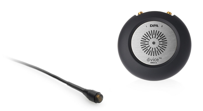 DPA VIDMK-HYB1 D:vice Digital Audio Kit With D:screet 4060 Lavalier Mic An D:dictate 4018 Capsule