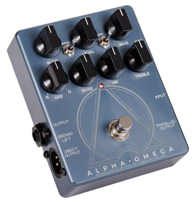 Darkglass Electronics DAR-ALPHA-OMEGA Alpha · Omega Bass Preamp Effects Pedal