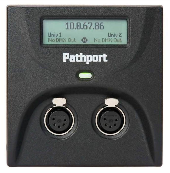 Pathway Connectivity 6901 Pathport C-Series Surface Mount Enclosure with Knockouts P6901
