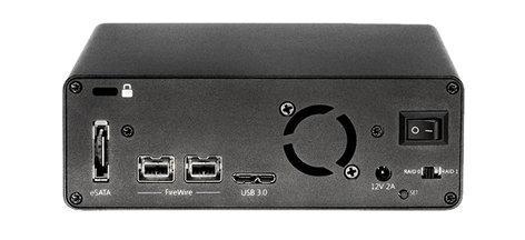 Glyph SRM10000B 10TB Glyph Studio RAID Mini, USB 3, FW800, ESATA