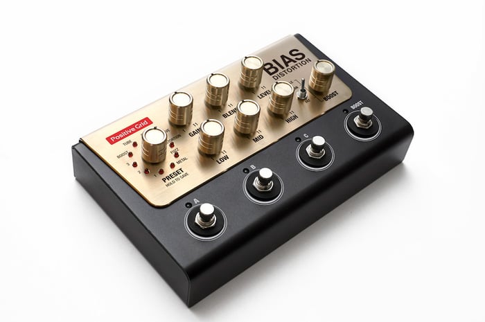 Positive Grid BIAS-DISTORTION BIAS Distortion Distortion Pedal With Pedal Software