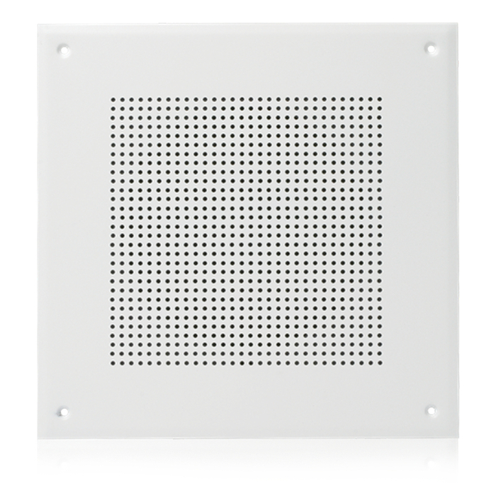 Atlas IED UHT70C-U161-8 8" In-Ceiling Loudspeaker For Fire Signaling With 5-Watt 70V Transformer And U161-8 Baffle