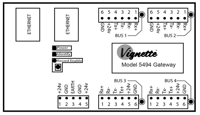 Pathway Connectivity 0700-5494 Vignette 485 Architectural Gateway With Second Ethernet