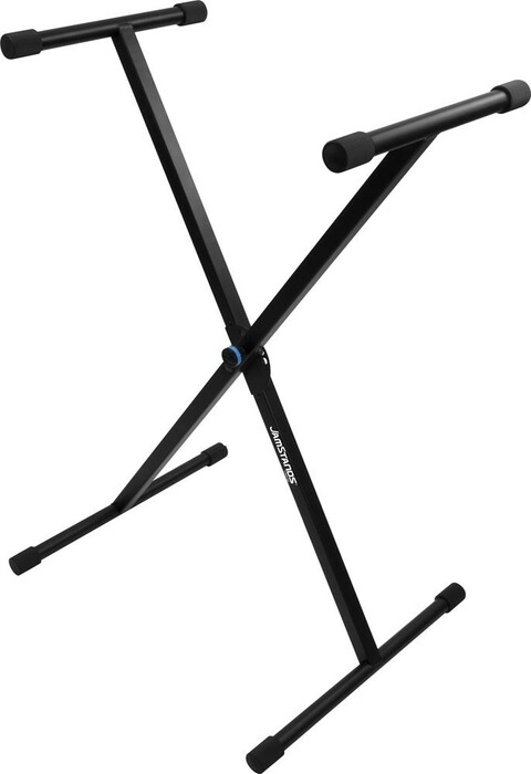 Ultimate Support JS-500C JamStands Series X-Style Keyboard Stand with Blue Accent Bands JS-500C