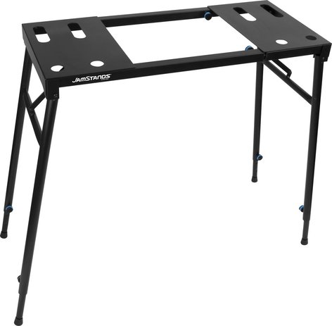 Ultimate Support JS-MPS1C JamStands Series Multi-Purpose Mixer/Keyboard Stand with Blue Accent Bands JS-MPS1C
