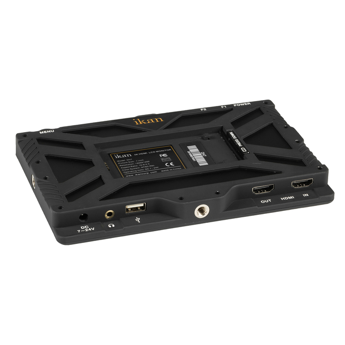 ikan DH7-DK 7" 4K HDMI On-Camera Monitor Deluxe Kit