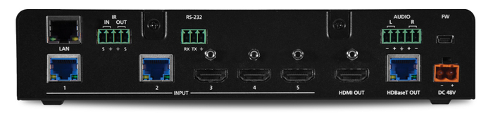 Atlona Technologies AT-UHD-SW-5000ED 4K/UHD 5-Input HDMI/HDBaseT W/Mirrored HDMI/HDBaseT Outputs
