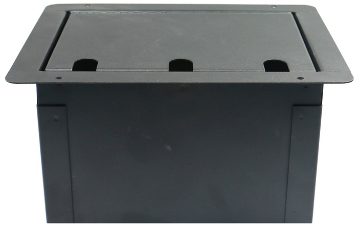 Elite Core Audio FBL-BLANK Large Recessed Floor Box with Blank Plate FBL-BLANK