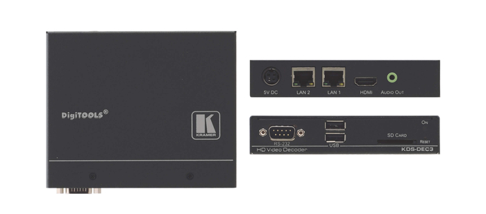 Kramer KDS-DEC3 H.264 Decoder KDS-DEC3