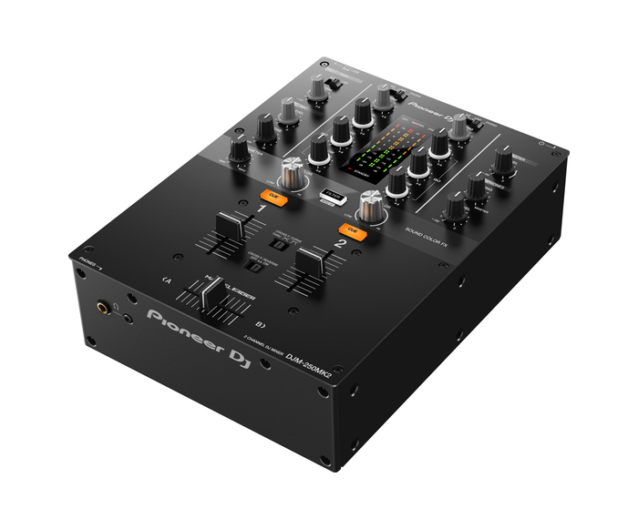Pioneer DJM-250MK2 2-Channel DJ Mixer with Soundcard DJM-250MK2
