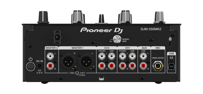 Pioneer DJ DJM-250MK2 2-Channel DJ Mixer With Soundcard