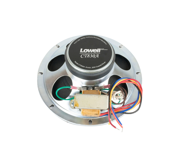 Lowell CT830A-T870 8” Coaxial Speaker with Transformer CT830A-T870