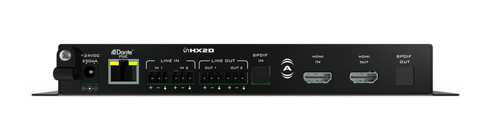 Attero Tech unHX2D Dante-Enabled HDMI Audio De-Embedder/Embedder