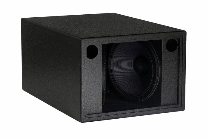 EAW SB1000zP Vented Dual 18" Sub Bass Cones In A "Clam Shell" Configuration, 1400W At 4-Ohms, Black