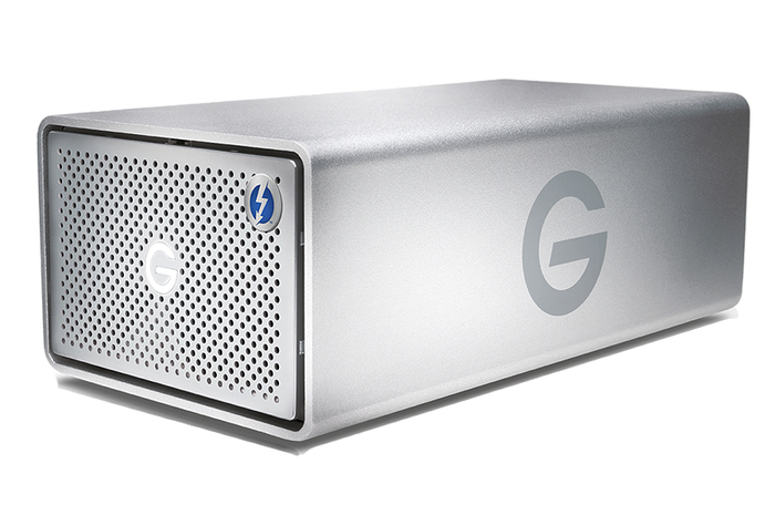 G-Technology 0G03906 G RAID 8TB Hard Drive - 2-Bay, 7200RPM, Dual Thunderbolt 2/USB 3.0