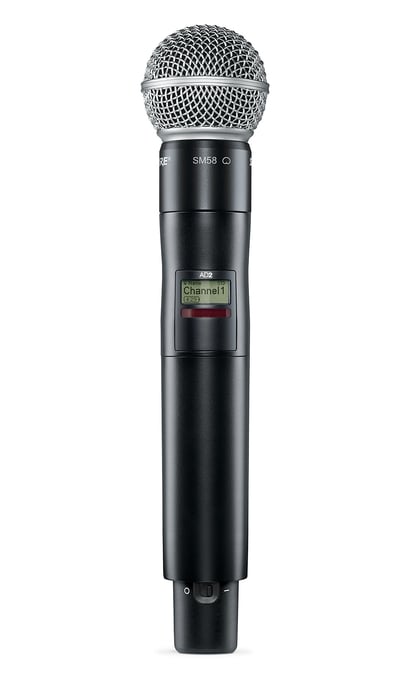 Shure AD2/SM58 Axient Digital Handheld Transmitter w/SM58 Capsule AD2/SM58
