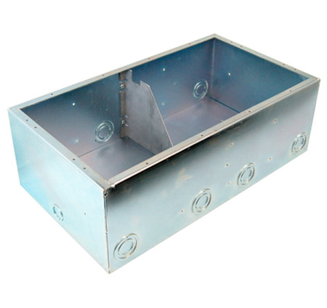 Ace Backstage Co. ISO104BBX AC Isolated Double Wide Back Box, with Isolation Bracket ISO104BBX