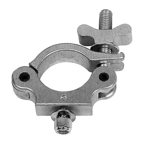 The Light Source MSCM-1/2CS Silver Mega Slim Coupler with 1/2" Flat Head Bolt MSCM-1/2CS