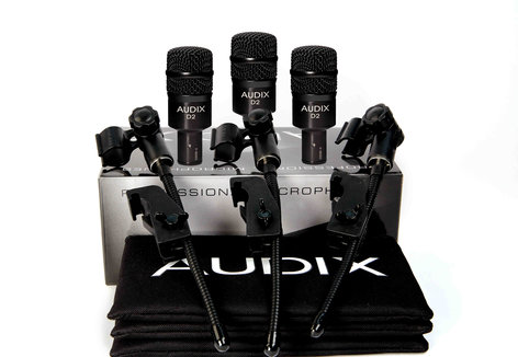Audix D2-TRIO Drum Mic Bundle D2-TRIO
