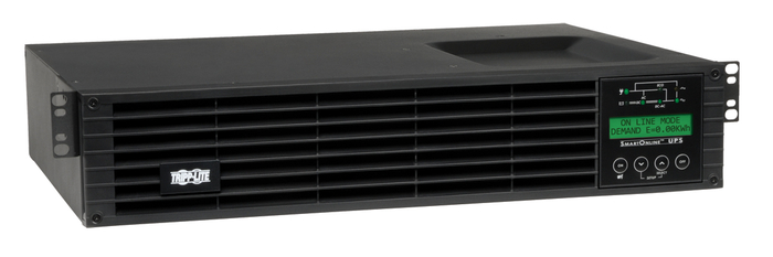 Tripp Lite SU1000RTXLCD2U SmartOnline 120V 1kVA 900W Double-Conversion Rackmount UPS with LCD Display SU1000RTXLCD2U
