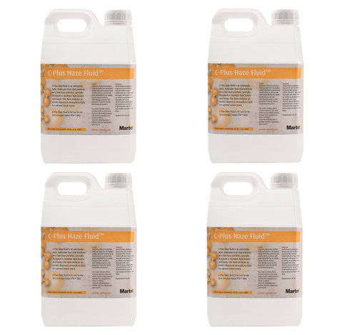 Martin Professional C-PLUS-FLUID-4x5L Four 5L C-Plus Haze Fluid C-PLUS-FLUID-4x5L
