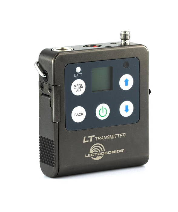 Lectrosonics LT (L-Series Transmitter) Digital Hybrid Wireless Belt-Pack Mini Transmitter LT-LECTROSONICS