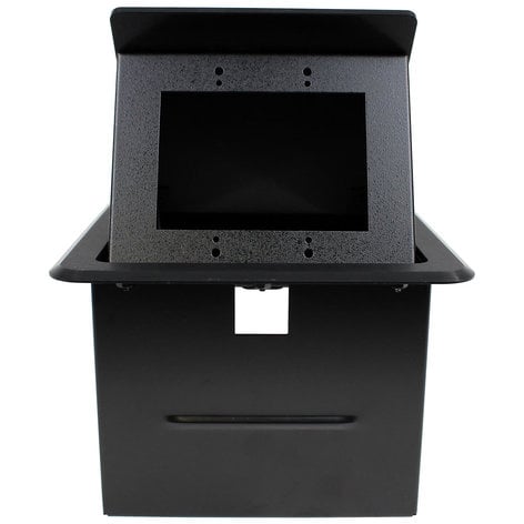 FSR, Inc TB-2G Large 2-Gang "Tilt 'N Select" Table Box, Black TB-2G