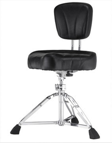 Pearl Drums D-2500BR Motorcycle-Style Cushion Throne with Back Rest D-2500BR