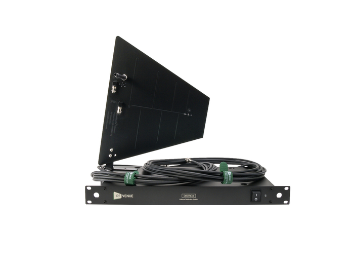 RF Venue DFINBDISTRO4 Diversity Fin Antenna and Distribution Bundle DFINBDISTRO4