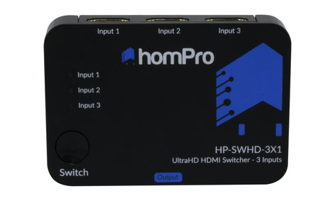 TechLogix Networx HP-SWHD-3X1 Switcher 3x1 HDMI Switcher HP-SWHD-3X1